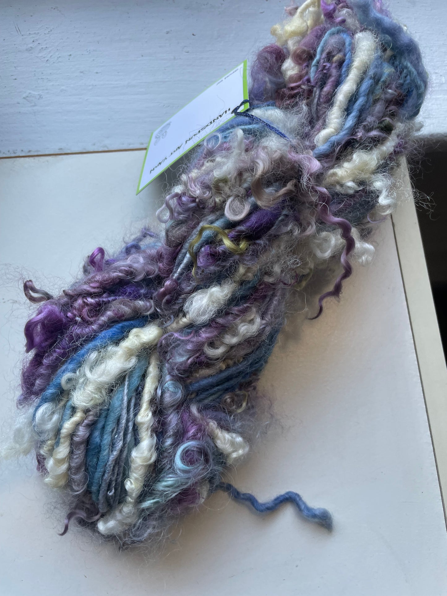 garden gnome mambo : handspun striping art yarn