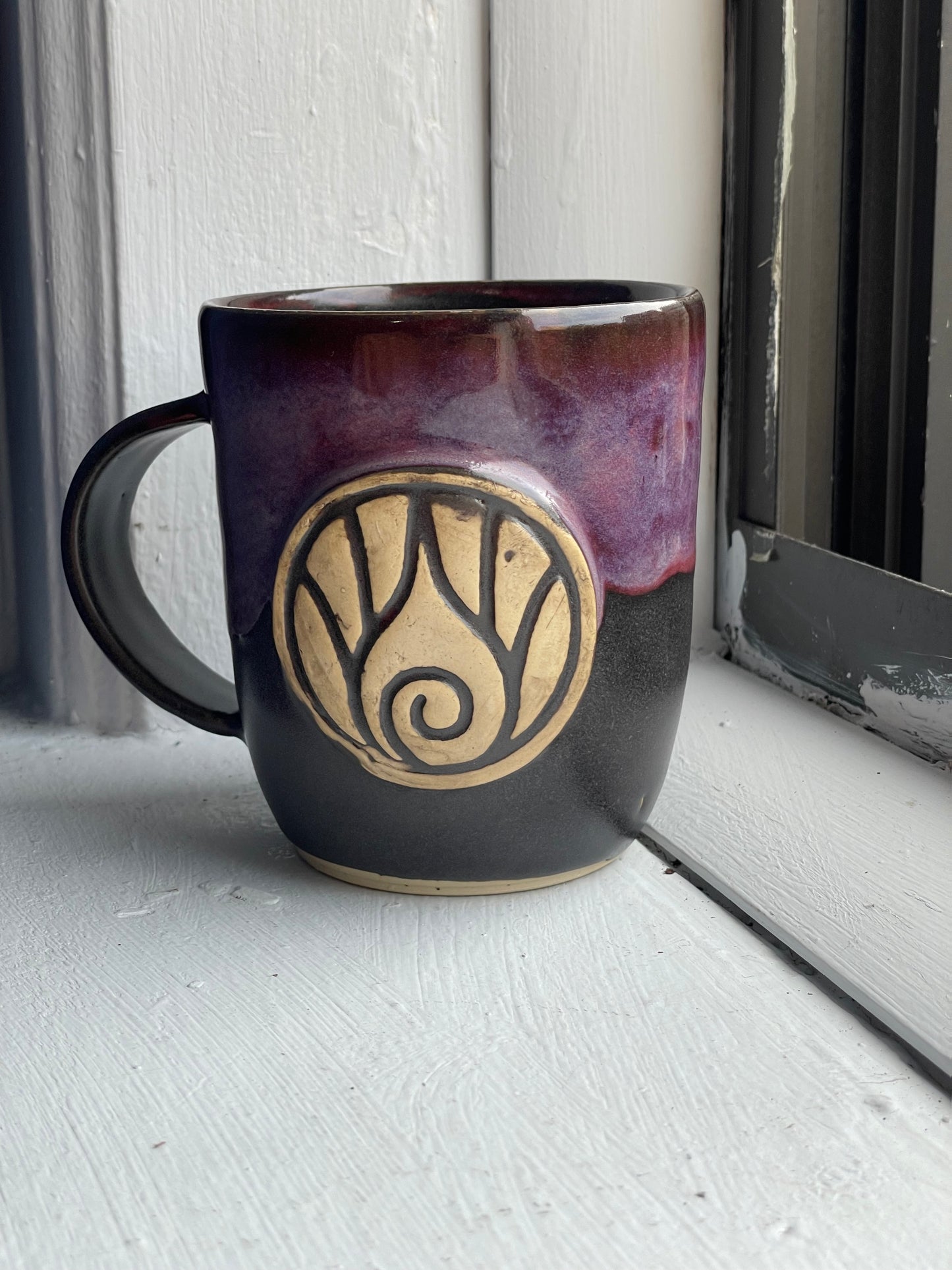 OOAK Blood bending Tester Mug nebula