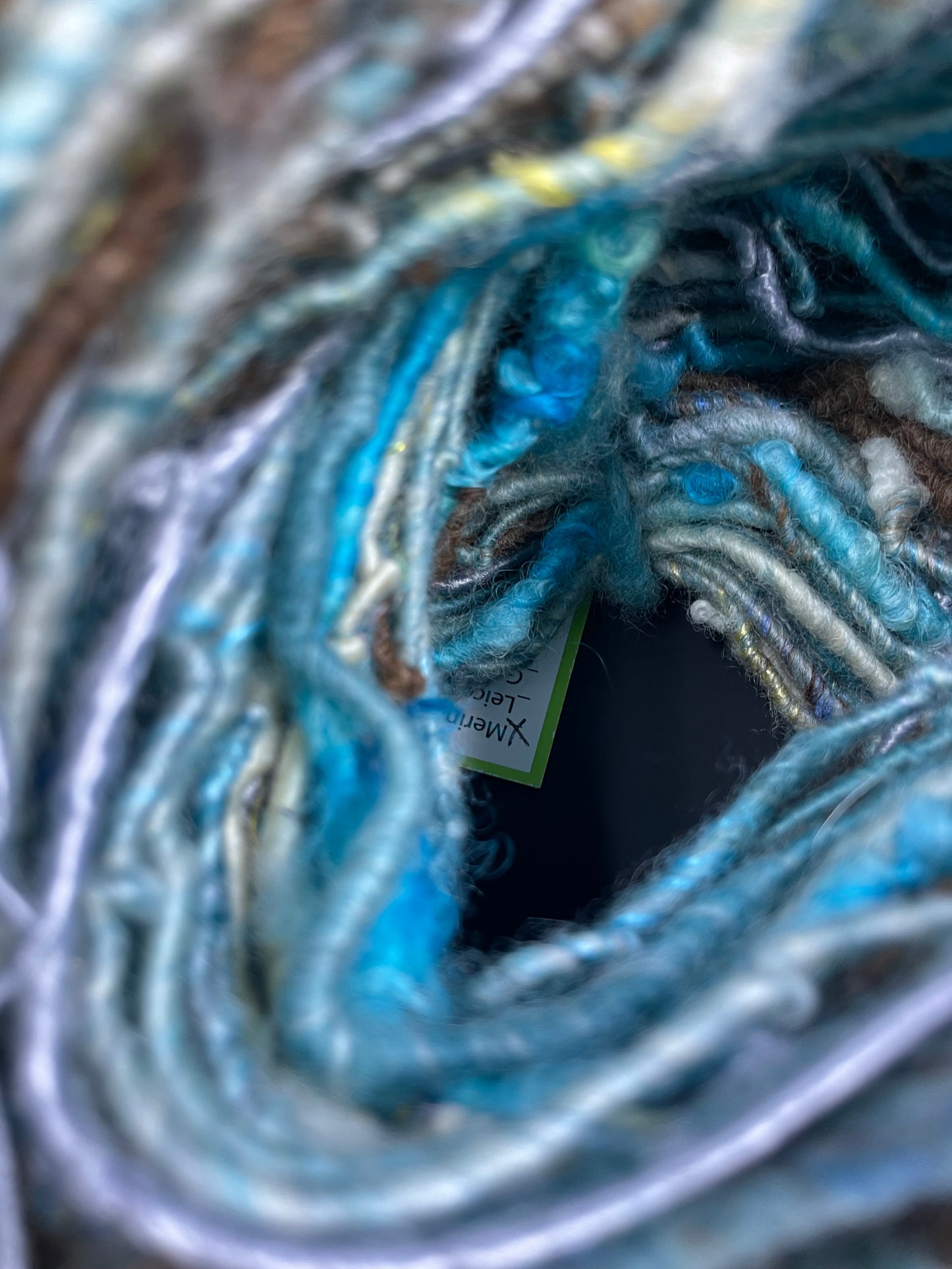 Mambo Larimar Handspun art yarns