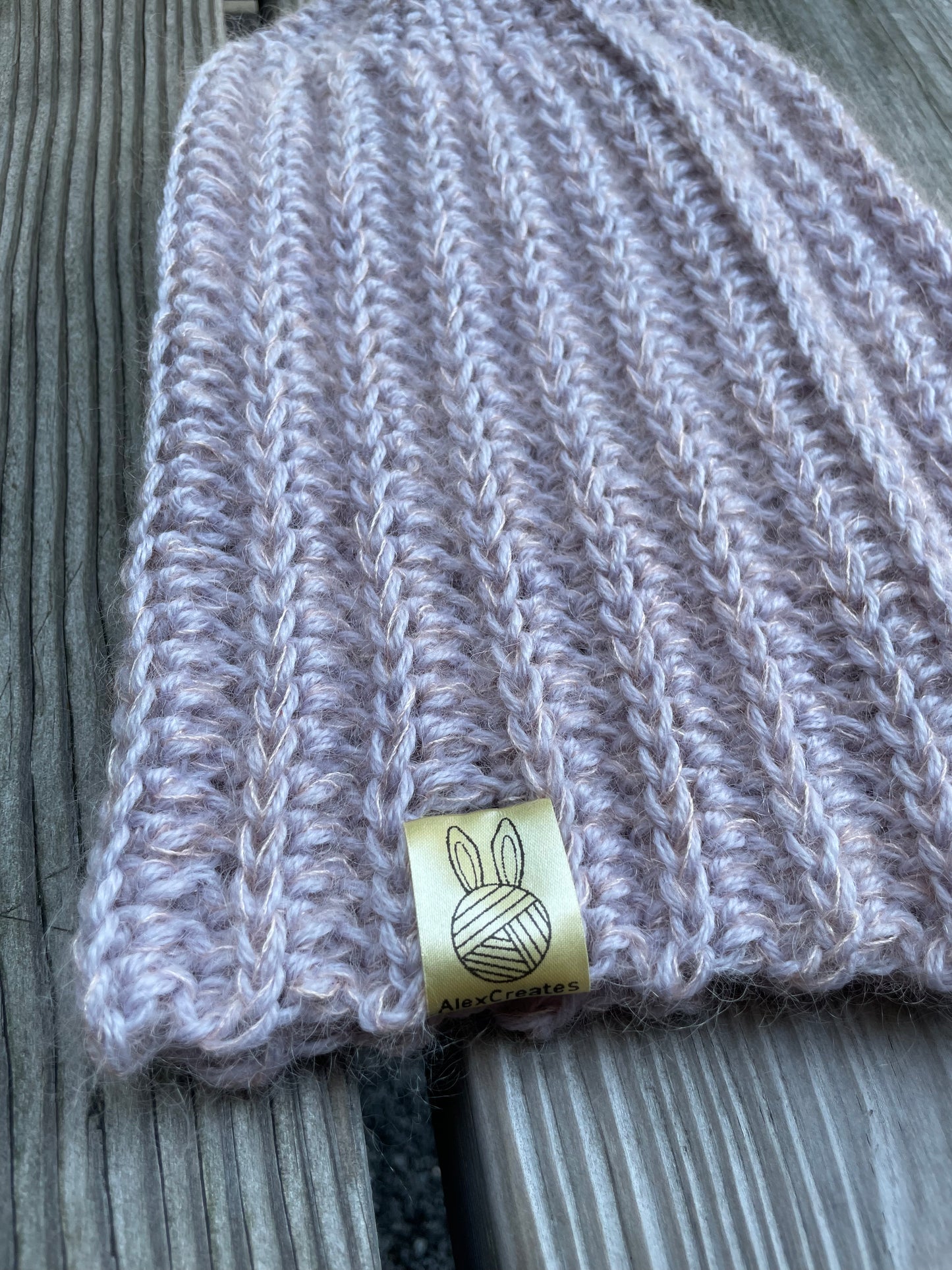 Liliac Whisper Minimalist beanie