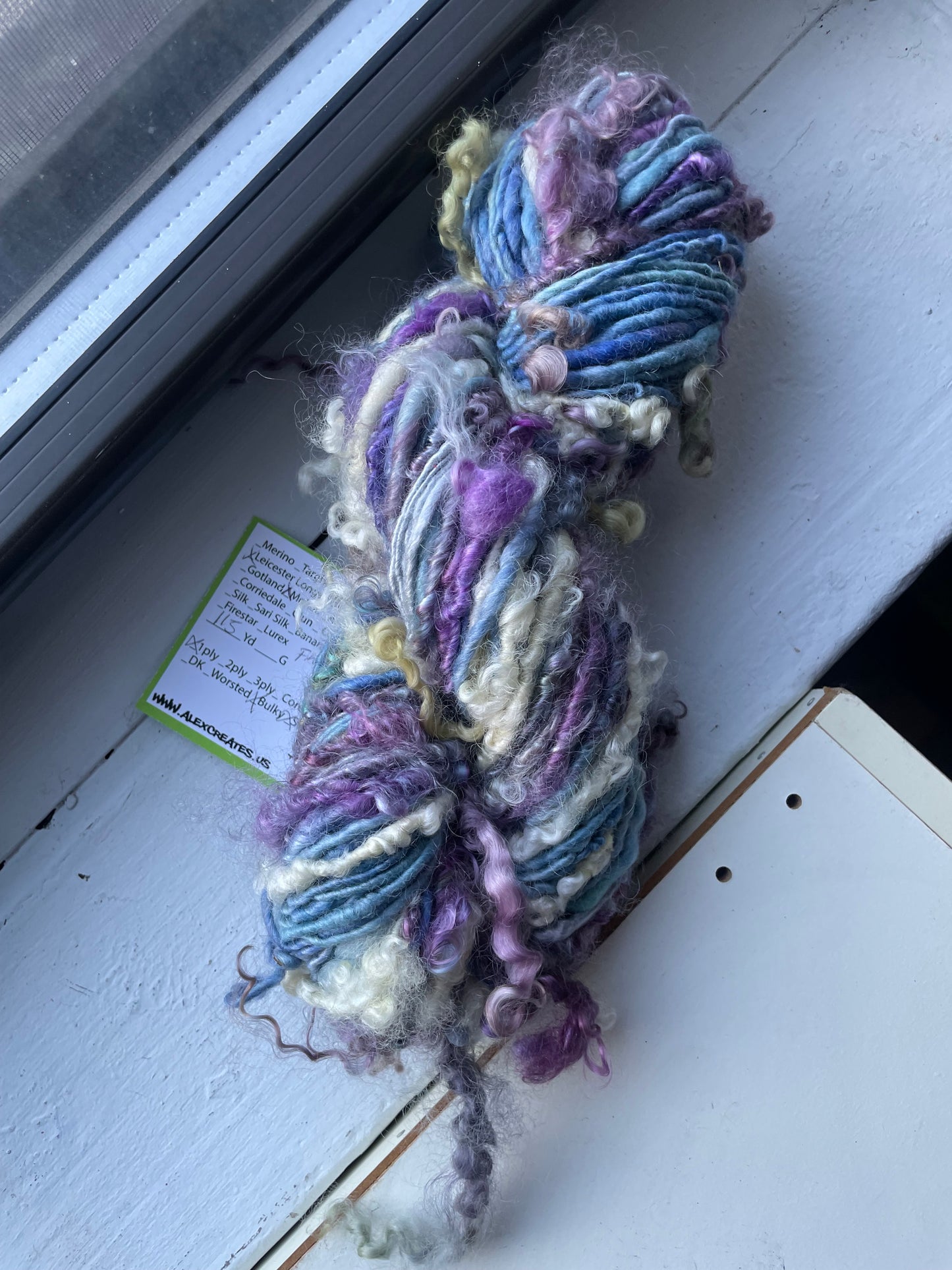 garden gnome mambo : handspun striping art yarn