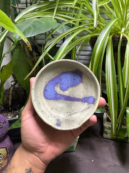 Purple Comet Spoon rest