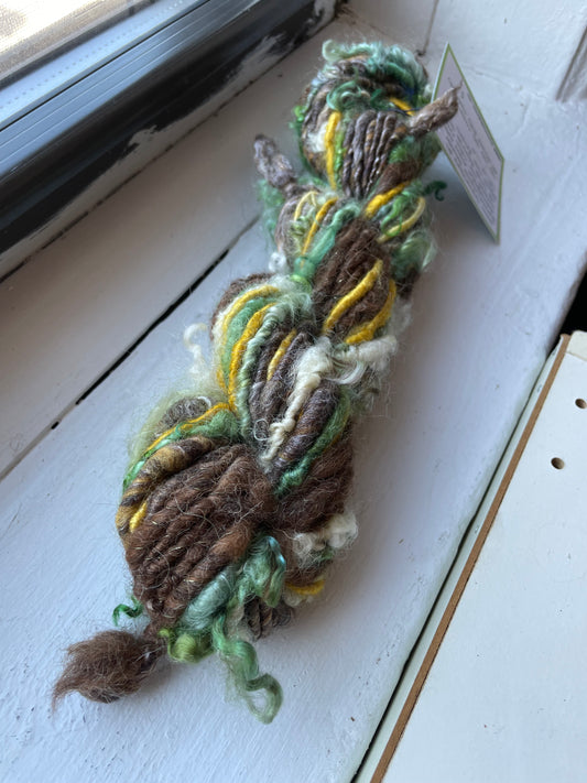 jungle mambo : handspun striping art yarn