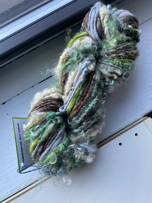 camo mambo : handspun striping art yarn