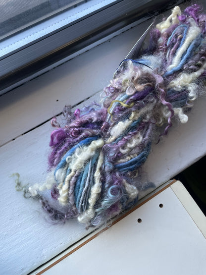 garden gnome mambo : handspun striping art yarn