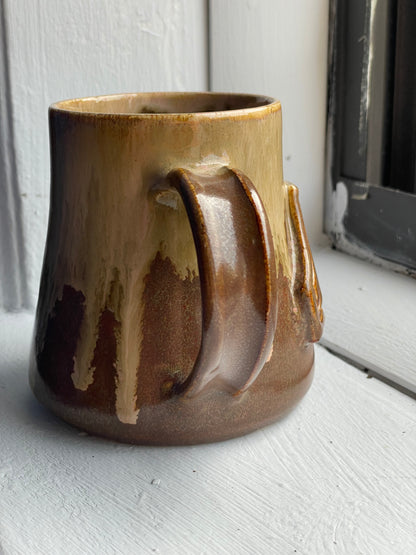 OOAK Lava Tester Mug 01 caramel latte