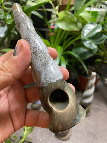 Unicorn Horn Herb Smoking Pipe