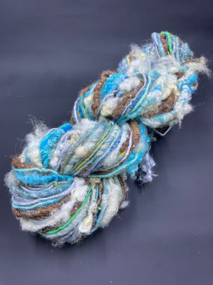 Mambo Larimar Handspun art yarns