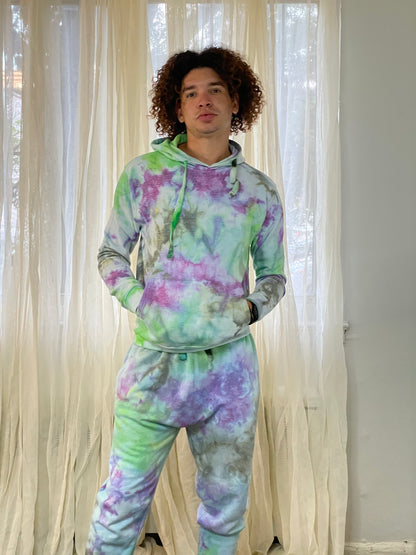 Ice Dyed sweat pants  - pixie condo