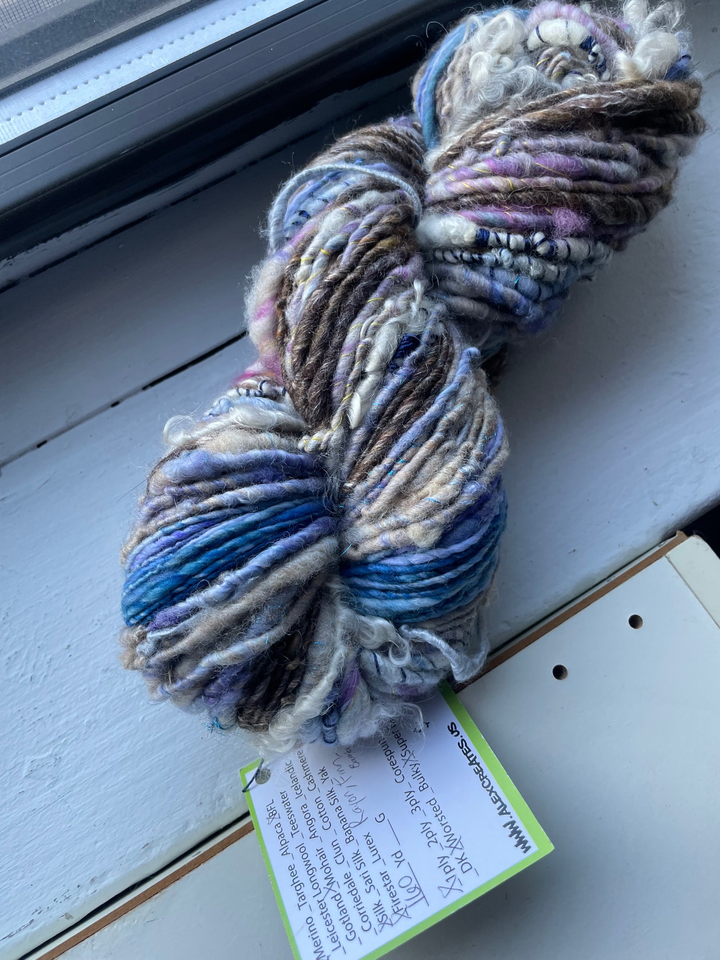 kitchen sink '25 : handspun striping art yarn