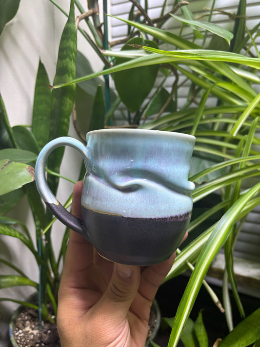 OOAK Ripple Mug