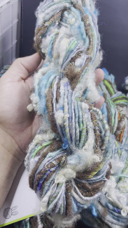 Mambo Larimar Handspun art yarns